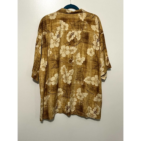 Tommy Bahama Silk Hawaiian Shirt Size XXL - Picture 4 of 4